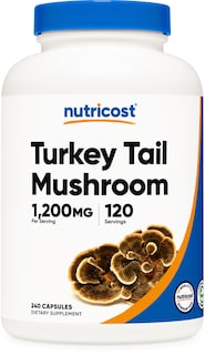 Foto 1 | Suplemento Nutricost Con Forma De Cola De Pavo, 1200 Mg, 240 Cápsulas - Venta Internacional.