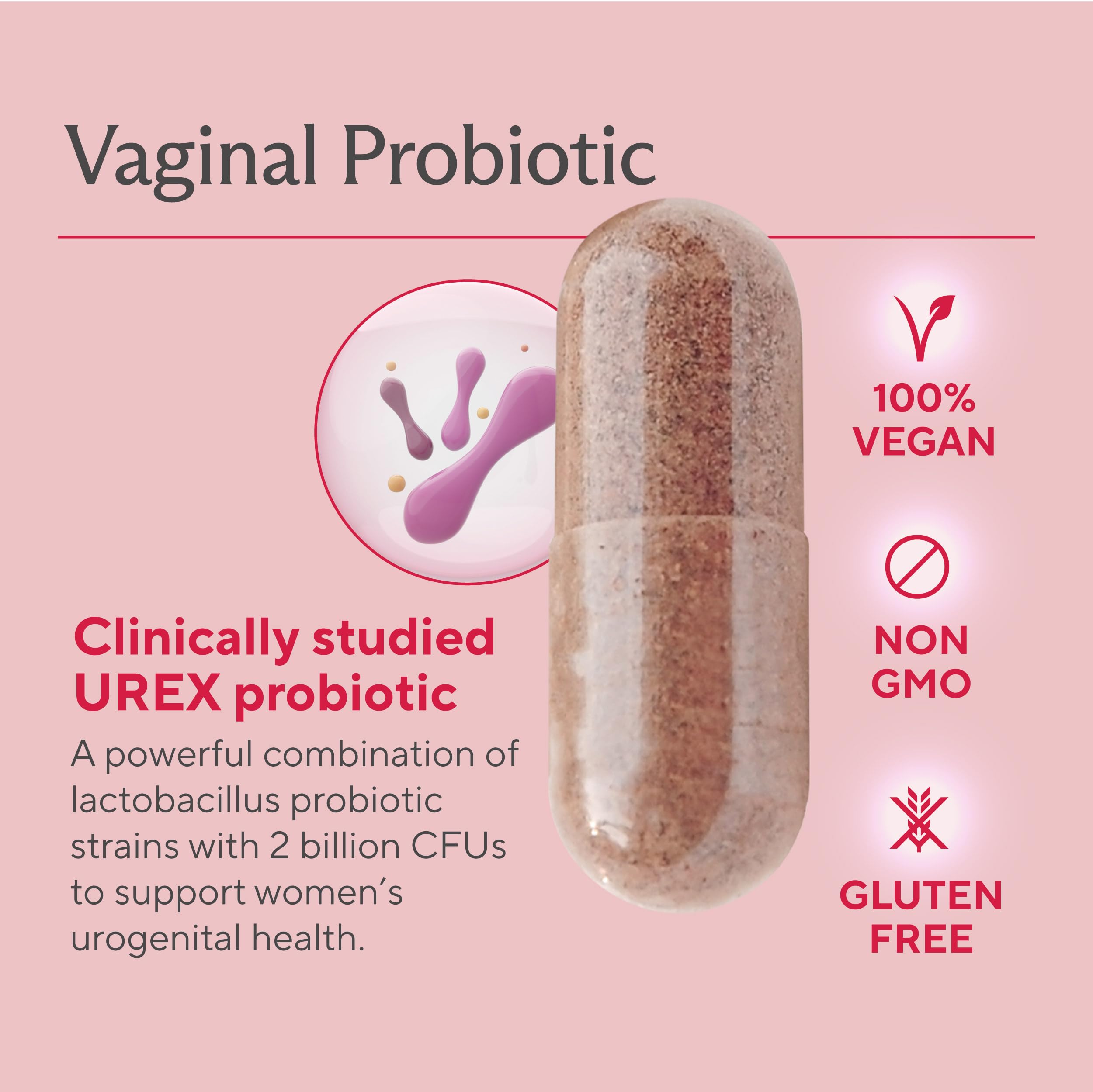 Foto 5 pulgar | Probióticos Vaginales Sunergetic Para Mujer 60 Cápsulas - Venta Internacional.