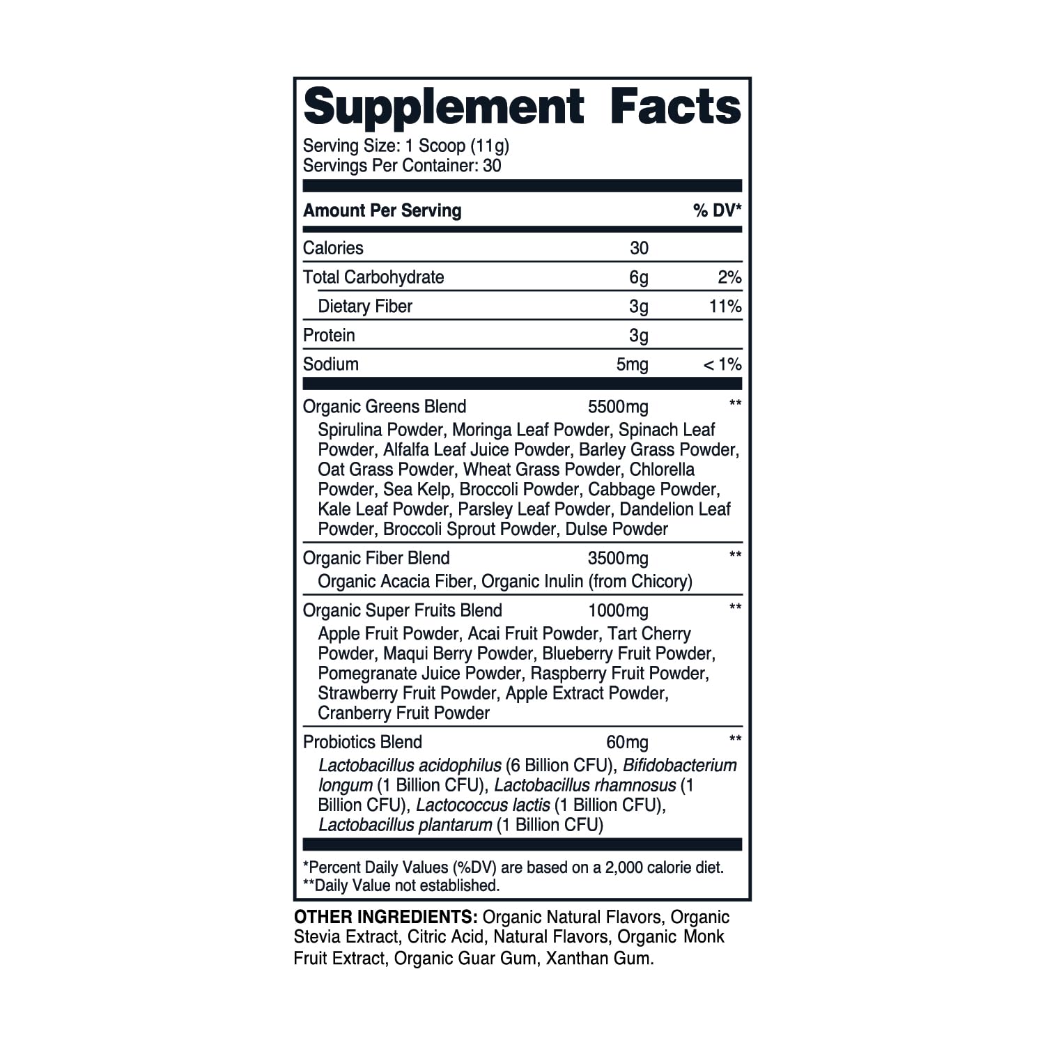Foto 3 pulgar | Super Greens Powder Nutricost Organic 30 Porciones De Naranja - Venta Internacional.