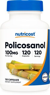 Foto 1 | Suplemento Nutricost Policosanol 100 Mg 120 Cápsulas - Venta Internacional.