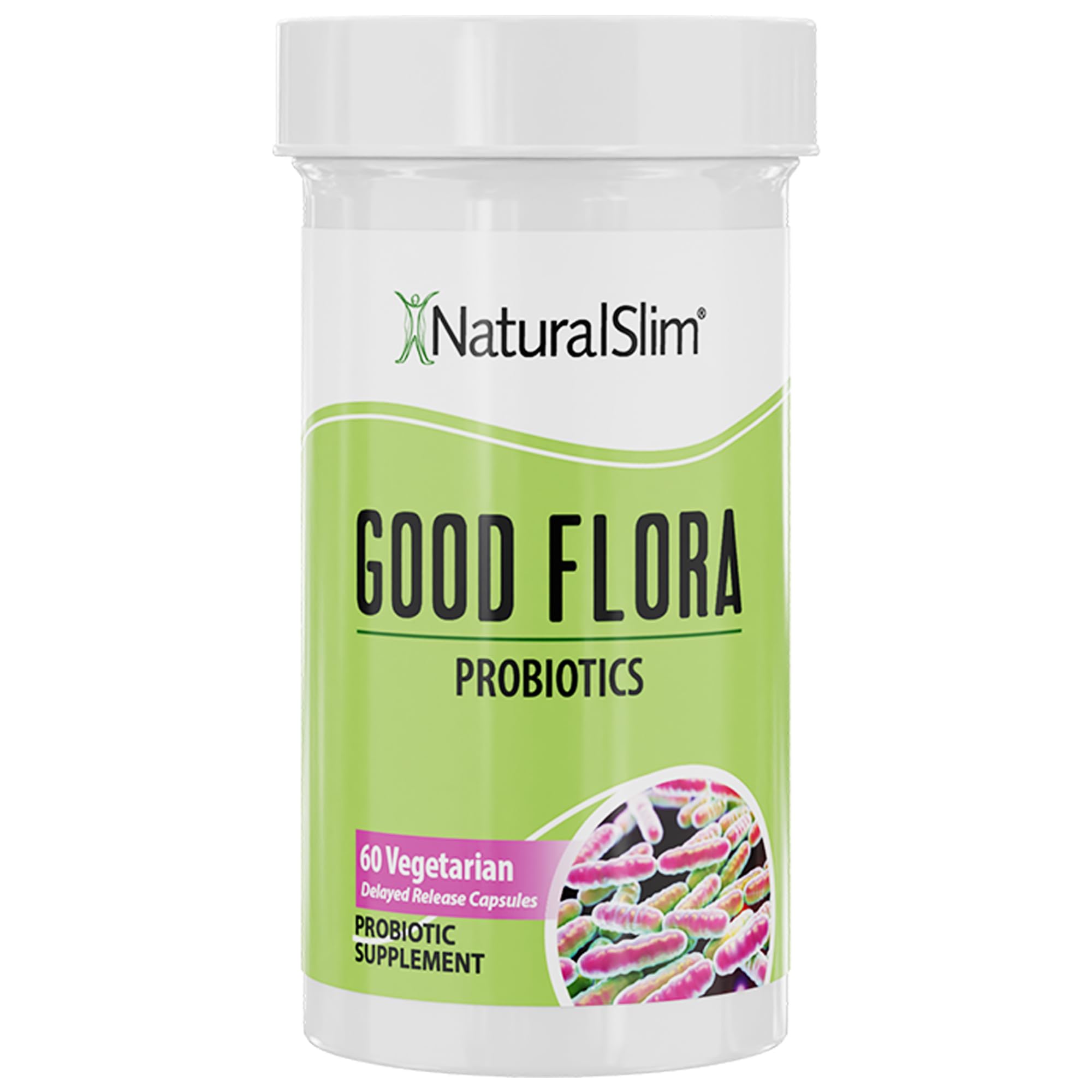 Foto 2 pulgar | Probióticos Naturalslim Good Flora Digestive Health 60 Cápsulas - Venta Internacional.