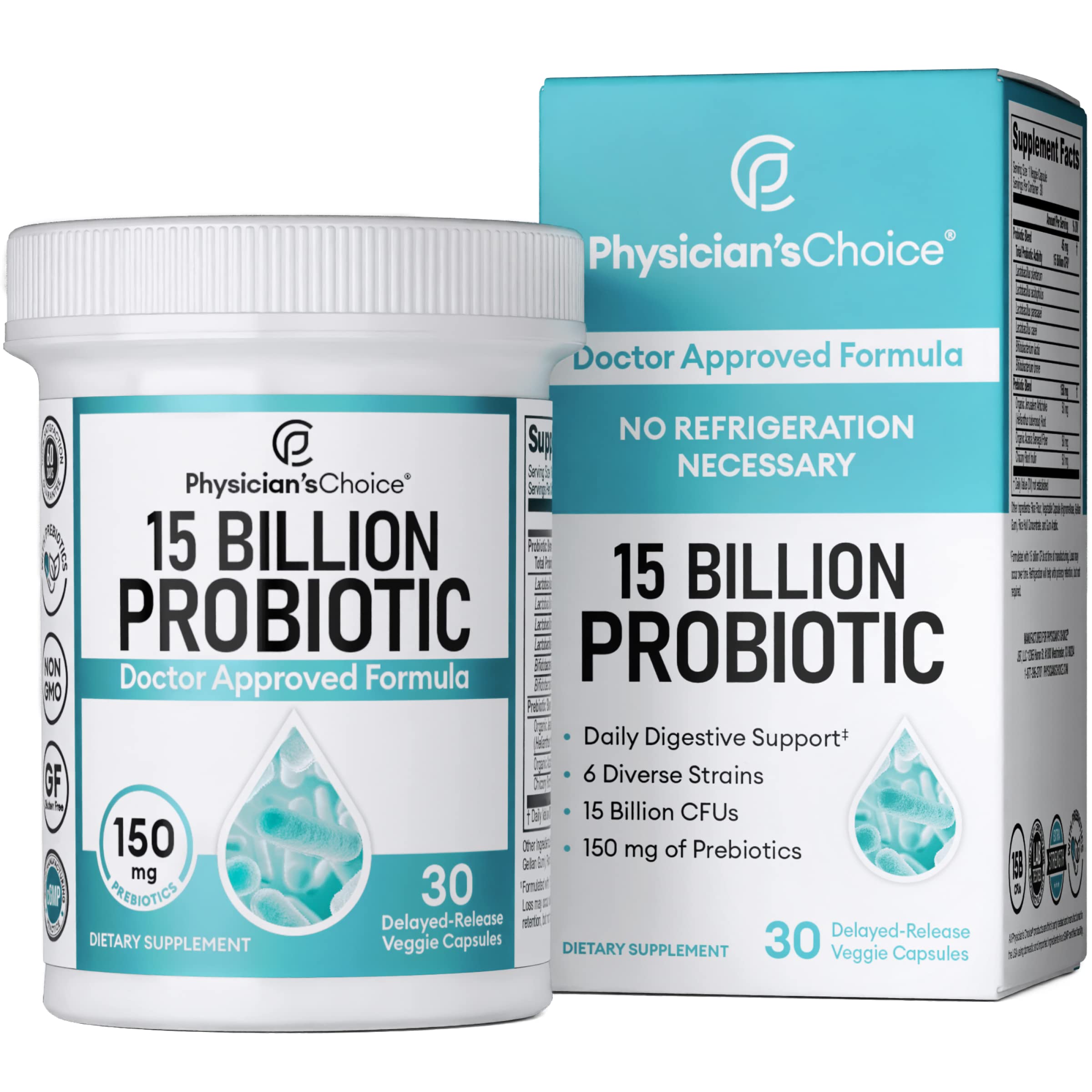 Foto 2 pulgar | Probiotics Physician's Choice Beginner, 15 Mil Millones De Cfu - Venta Internacional.