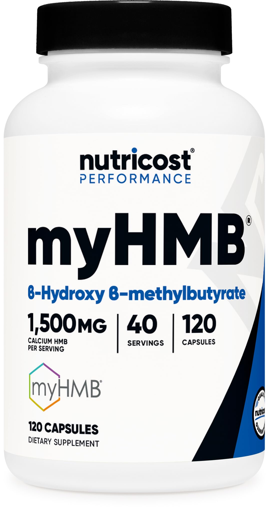 Foto 2 pulgar | Suplemento Nutricost Myhmb En Cápsulas 1500 Mg De Calcio Hmb 120 - Venta Internacional.