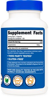 Foto 5 | Suplemento Nutricost Pregnenolone 10 Mg 120 Cápsulas - Venta Internacional.
