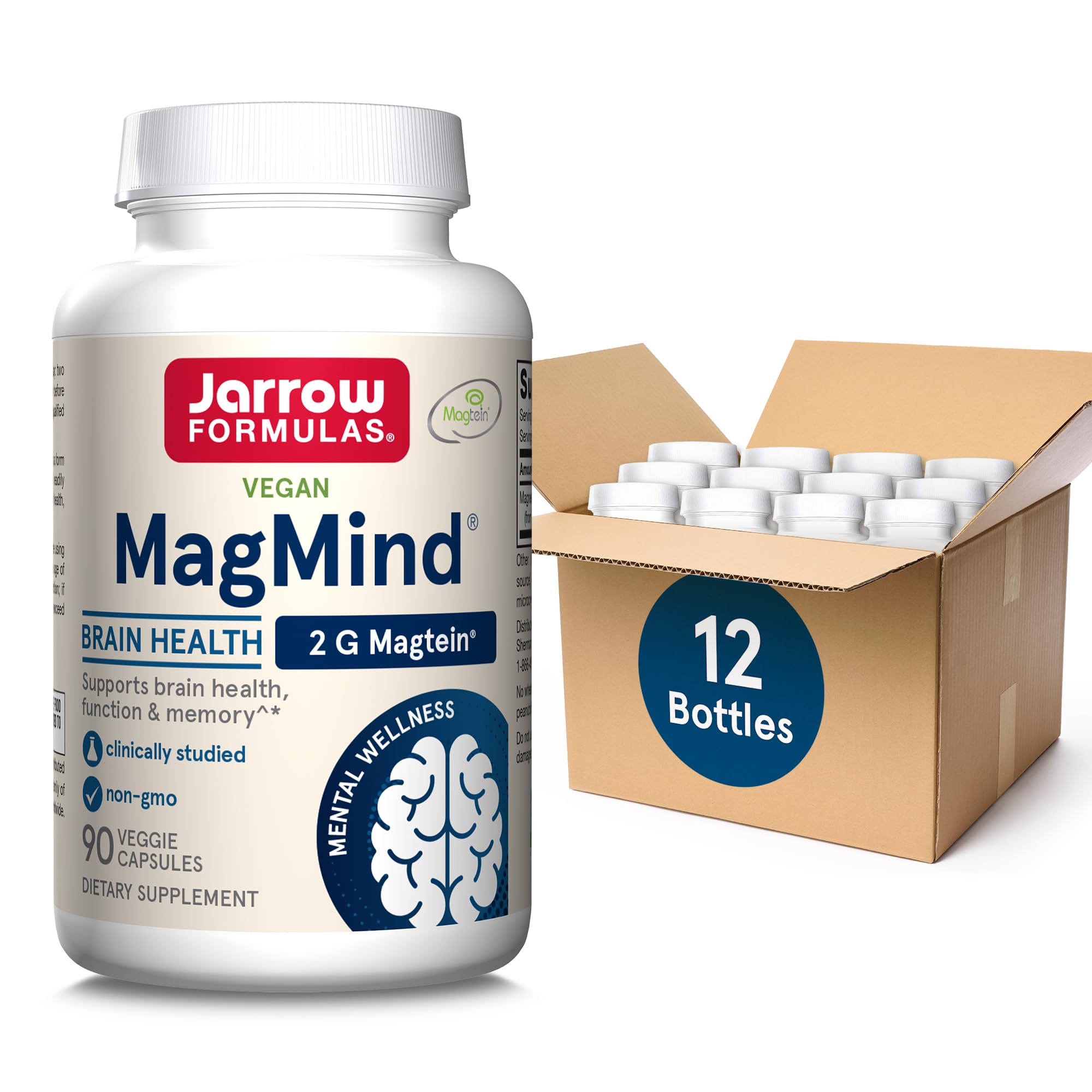 Foto 1 | Suplemento Dietético Jarrow Formulas Magmind Brain Health 90 Cápsulas - Venta Internacional.