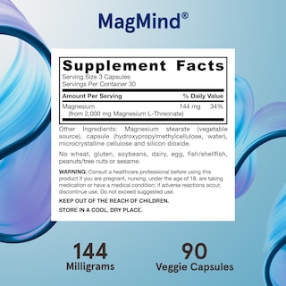 Foto 6 | Suplemento Dietético Jarrow Formulas Magmind Brain Health 90 Cápsulas - Venta Internacional.