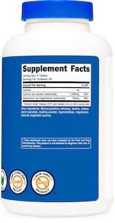 Foto 5 | Suplemento Nutricost Calcio Y Magnesio 240 Comprimidos - Venta Internacional