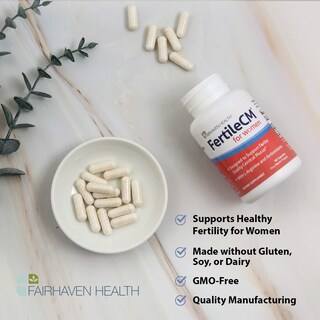 Foto 7 | Suplemento De Fertilidad Fairhaven Health Fertilecm Women 90 Cápsulas - Venta Internacional.