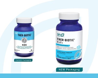Foto 2 | Probiótico Klaire Labs Ther-biotic Kids, Masticable, 25 G De Cfu, 60 Tabletas - Venta Internacional.