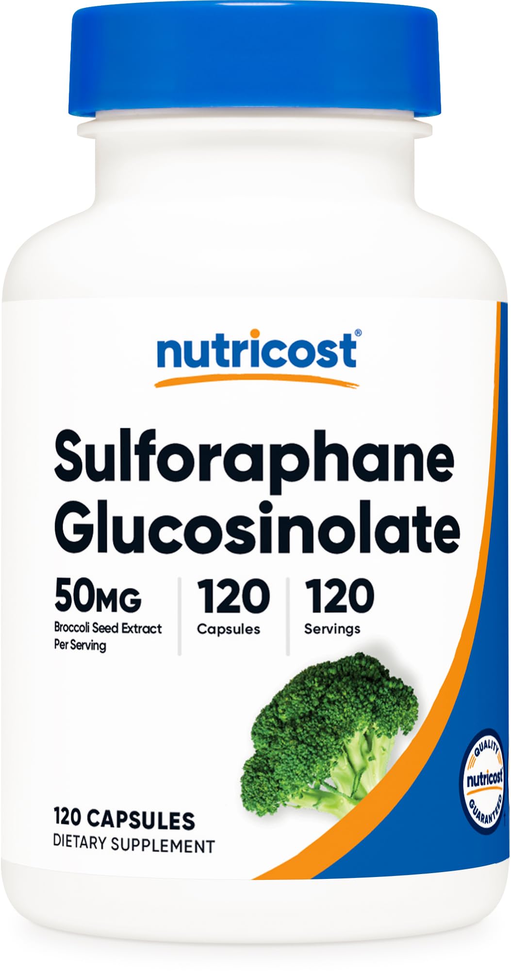 Foto 2 pulgar | Suplemento Nutricost Sulforafano Glucosinolato 50 Mg 120 Cápsulas - Venta Internacional.