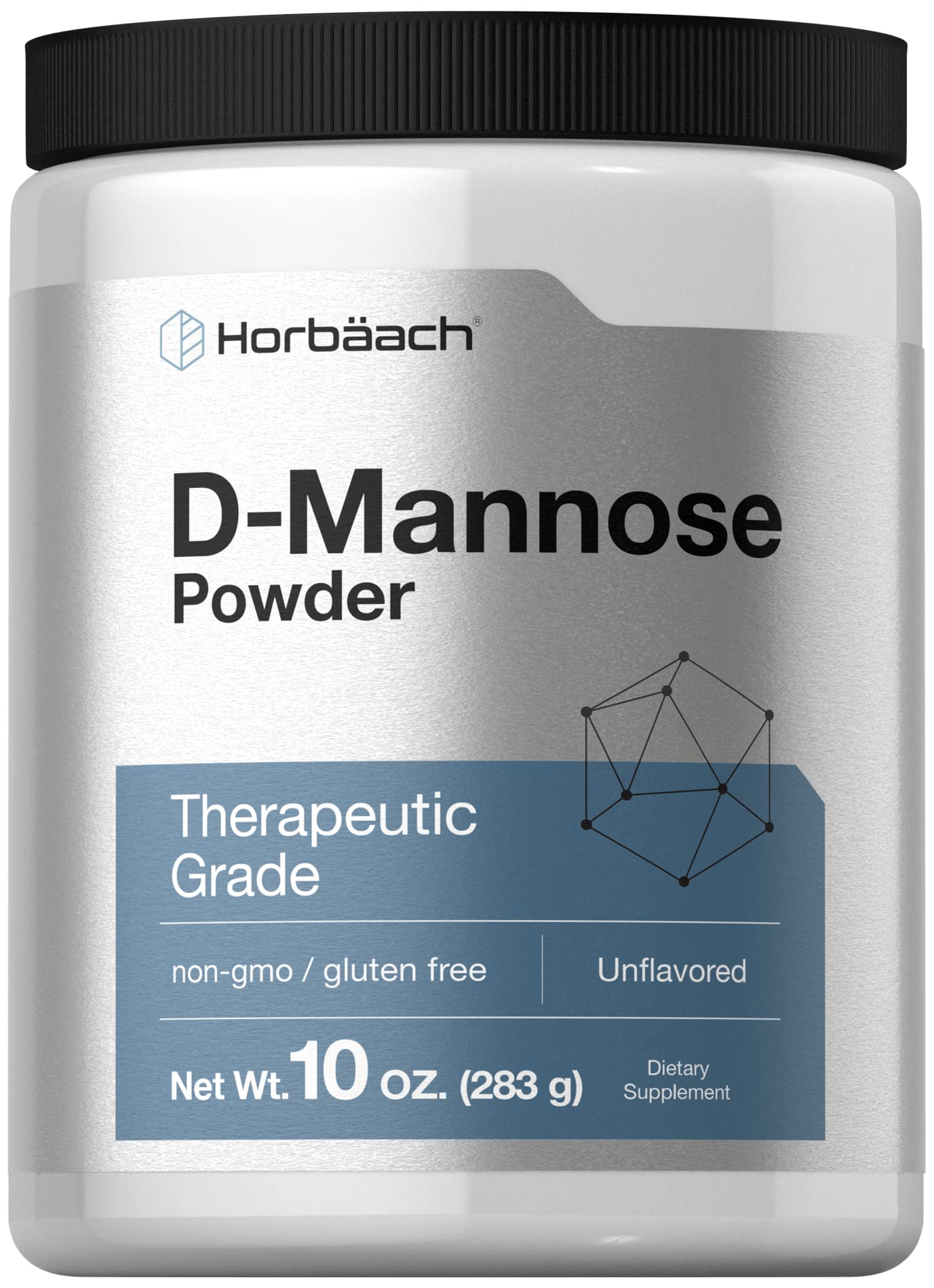 Suplemento Horbäach D-manosa En Polvo, 300 Ml, Vegetariano, Sin Ogm - Venta Internacional.