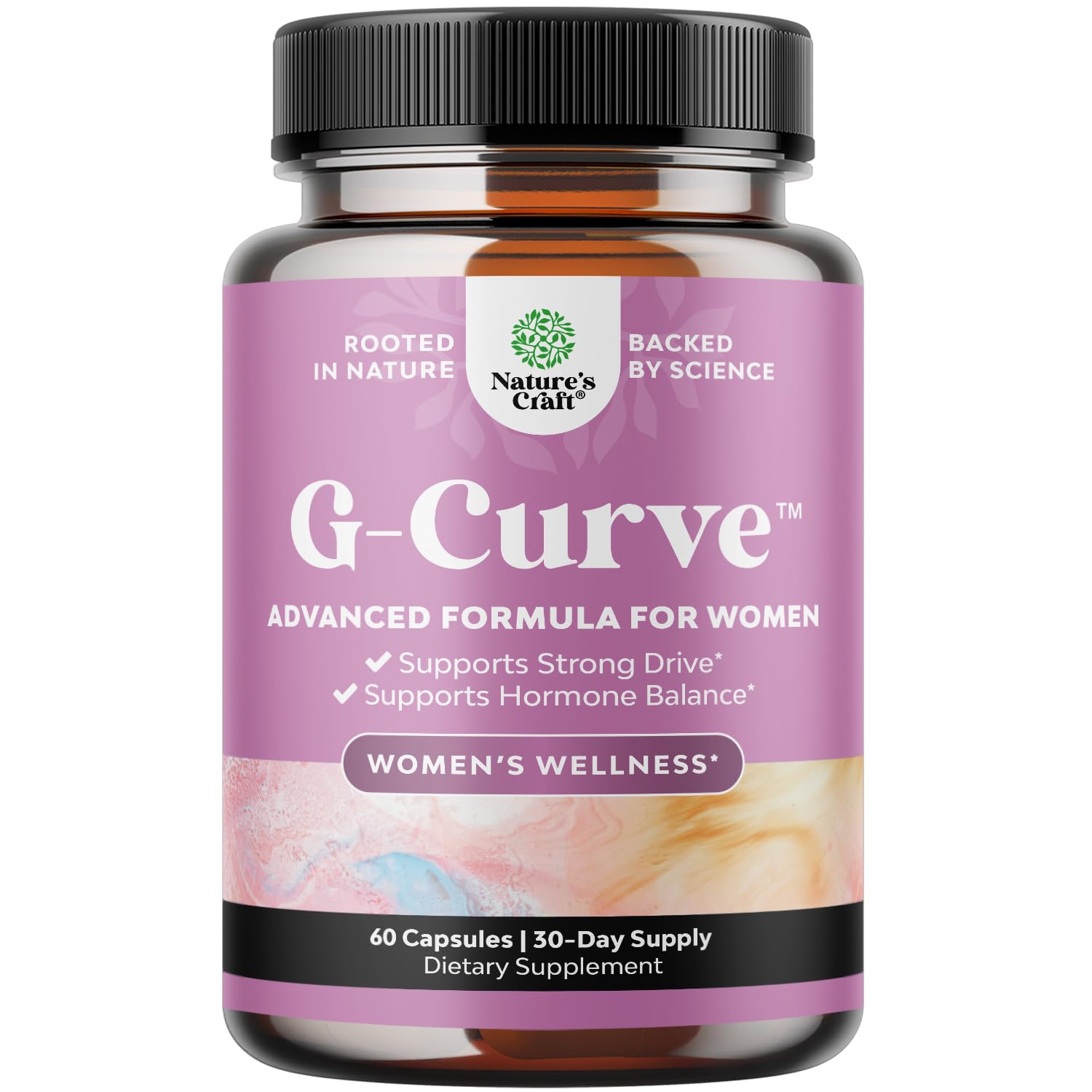 Foto 2 pulgar | Potenciador De Senos Y Glúteos Supplement Natures Craft G-curve - Venta Internacional.