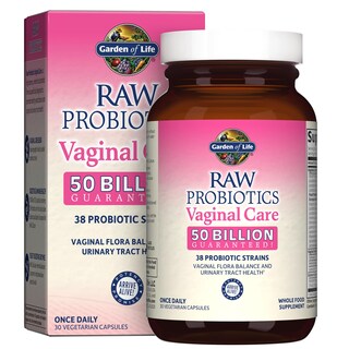 Foto 1 | Suplemento Garden Of Life Probiotics Raw Probiotics Para El Cuidado Vaginal, 30 Cápsulas - Venta Internacional.
