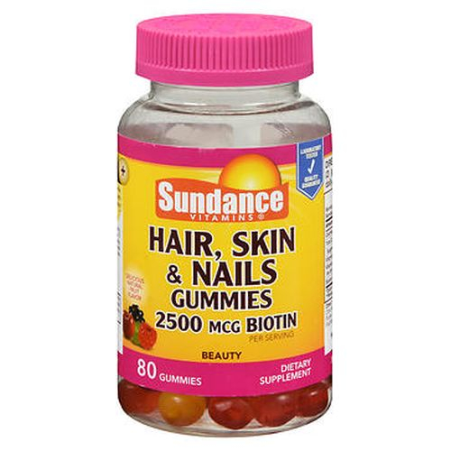 Foto 2 pulgar | Gomitas Supplement Sundance Para Cabello, Piel Y Uñas, 80 Tabletas X6 - Venta Internacional.