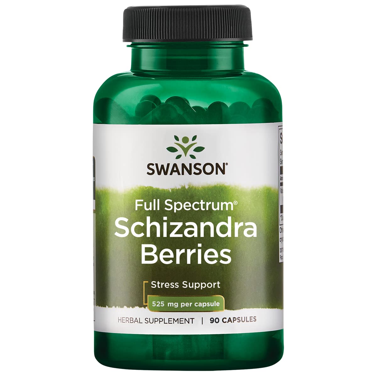 Suplemento Swanson Full Spectrum Schizandra Berries 90 Cápsulas - Venta Internacional.