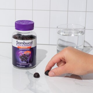 Foto 6 | Complemente Las Gomitas De Saúco Negro Sambucol Con Zinc Y Vitamina C - Venta Internacional.