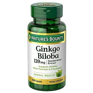 Foto 1 | Suplemento Nature's Bounty Ginkgo Biloba 120 Mg 100 Cápsulas X2 - Venta Internacional.