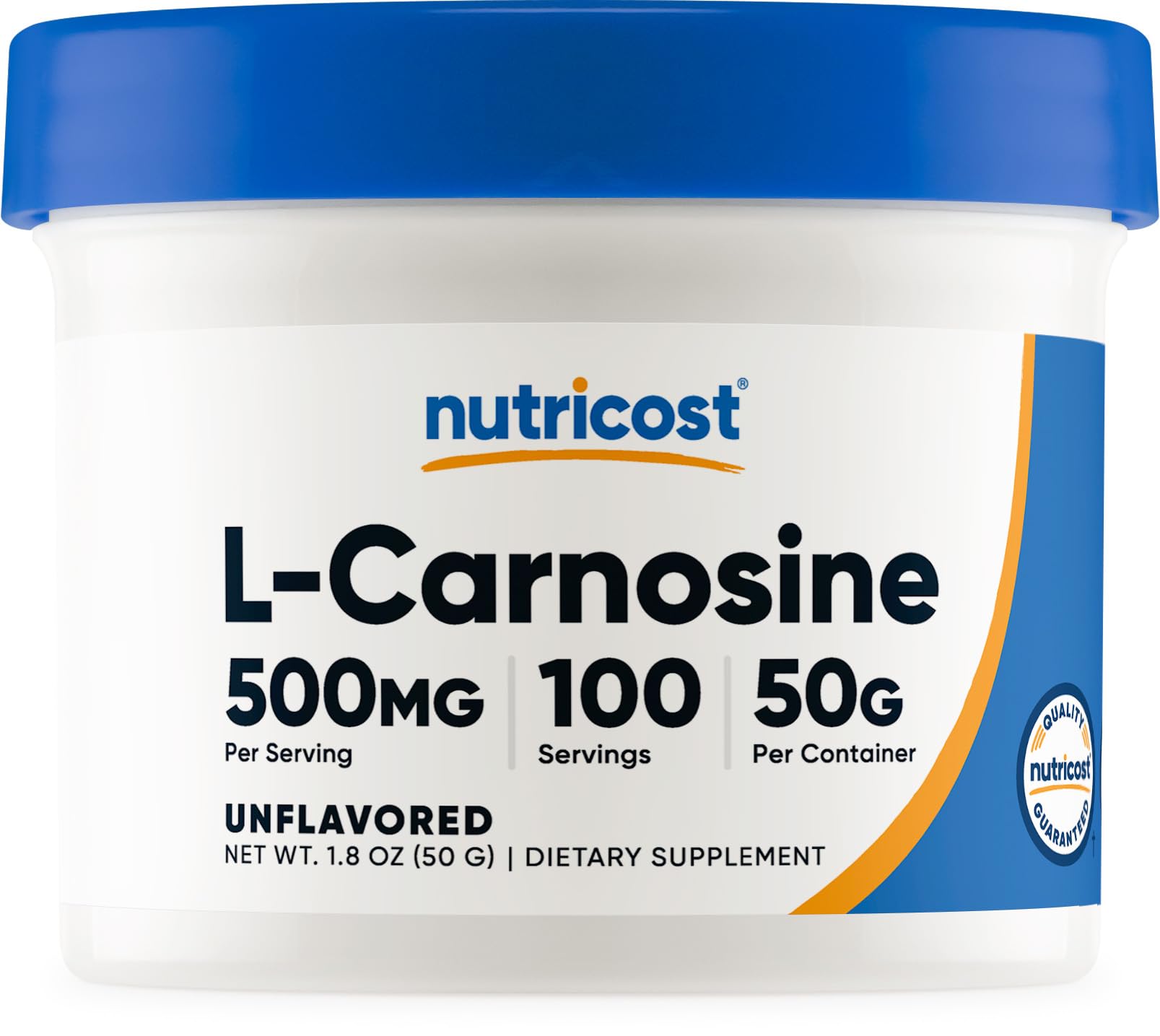 Foto 2 pulgar | Suplemento Nutricost L-carnosina en Polvo 50 G - Venta Internacional