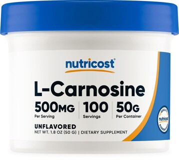 Foto 1 | Suplemento Nutricost L-carnosina en Polvo 50 G - Venta Internacional