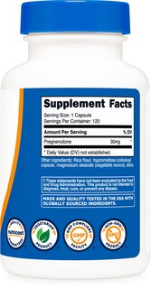 Foto 5 | Suplemento Nutricost Pregnenolone 30 Mg 120 Cápsulas - Venta Internacional.