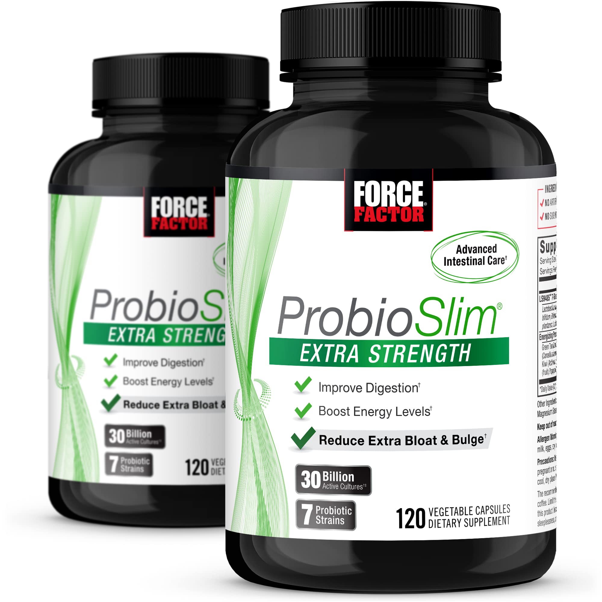Suplemento Probiótico Force Factor Probioslim Extra Strength - Venta Internacional.