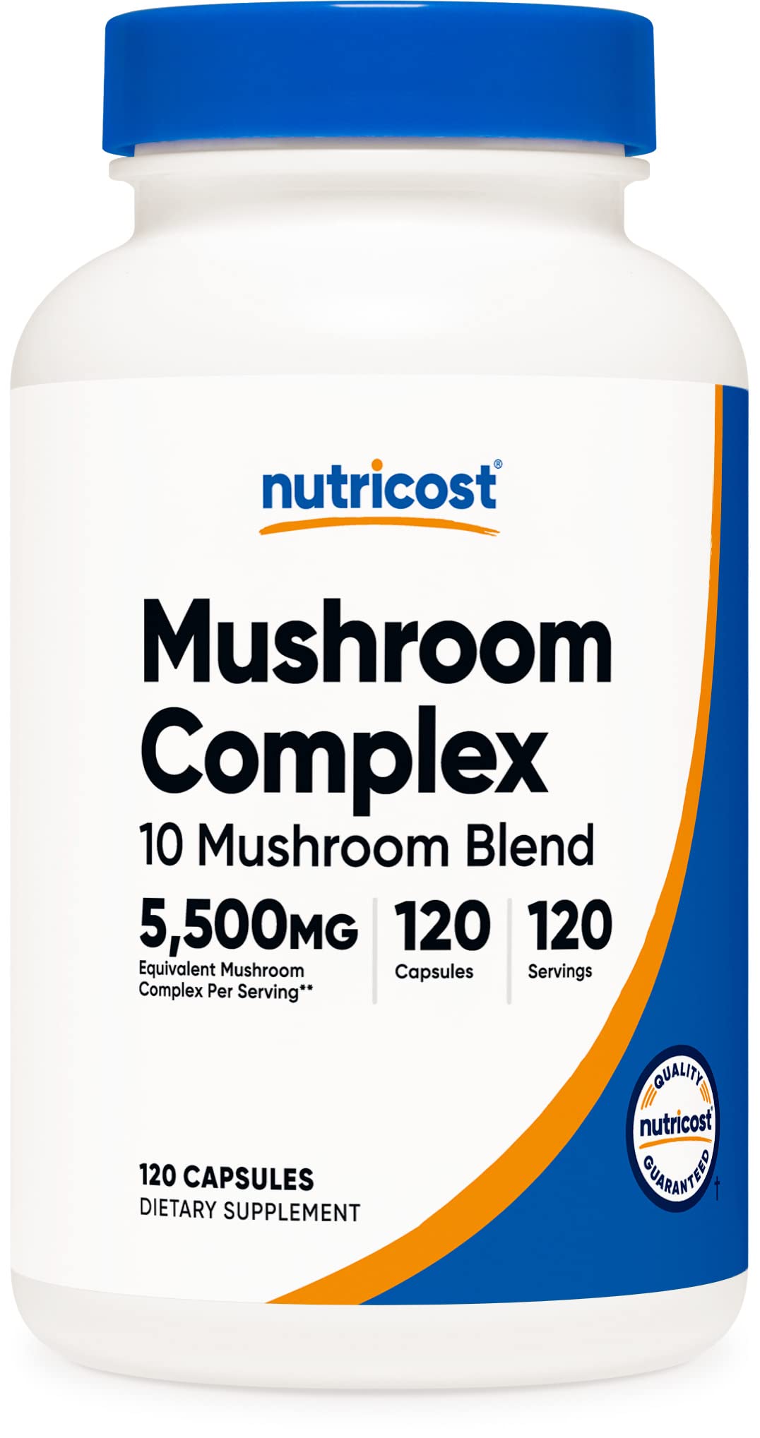 Foto 2 pulgar | Suplemento Nutricost Mushroom Complex 120 Cápsulas - Venta Internacional.