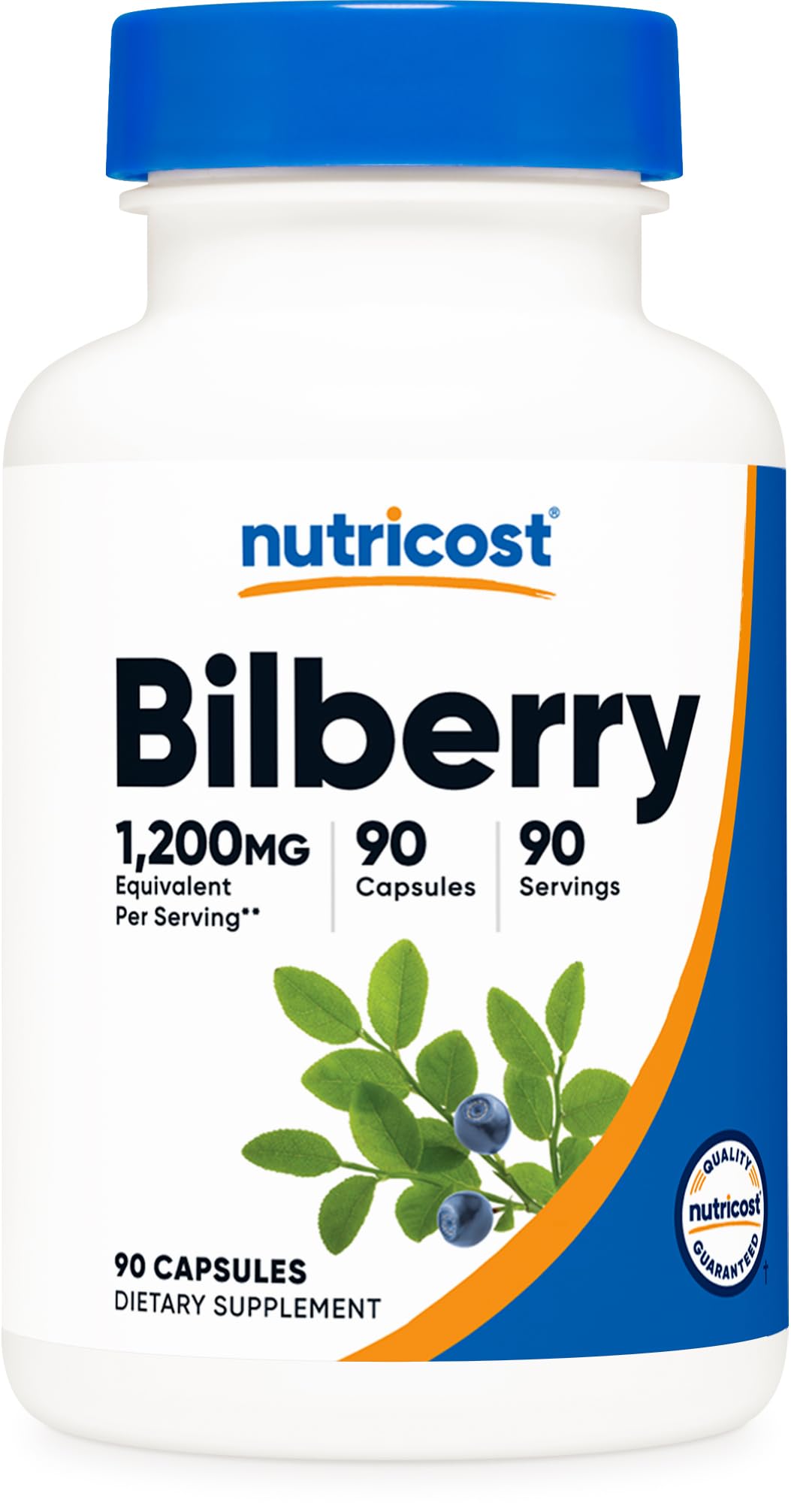 Foto 2 pulgar | Suplemento Nutricost En Cápsulas De Arándano 1200 Mg (90 Cápsulas) - Venta Internacional.