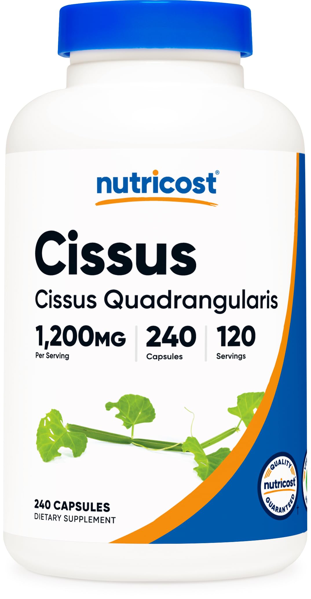 Foto 2 pulgar | Suplemento Nutricost Cissus Quadrangularis 1200 Mg 240 Cápsulas - Venta Internacional.