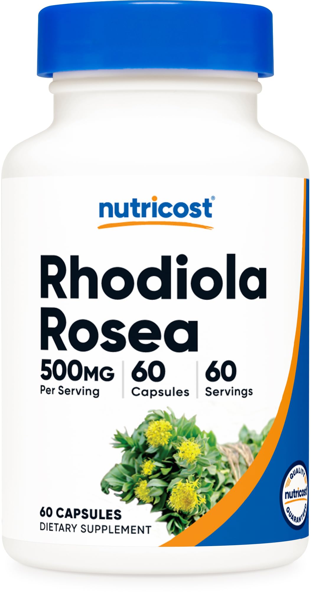 Foto 2 pulgar | Suplemento Nutricost Rhodiola Rosea 500 Mg 60 Cápsulas - Venta Internacional.