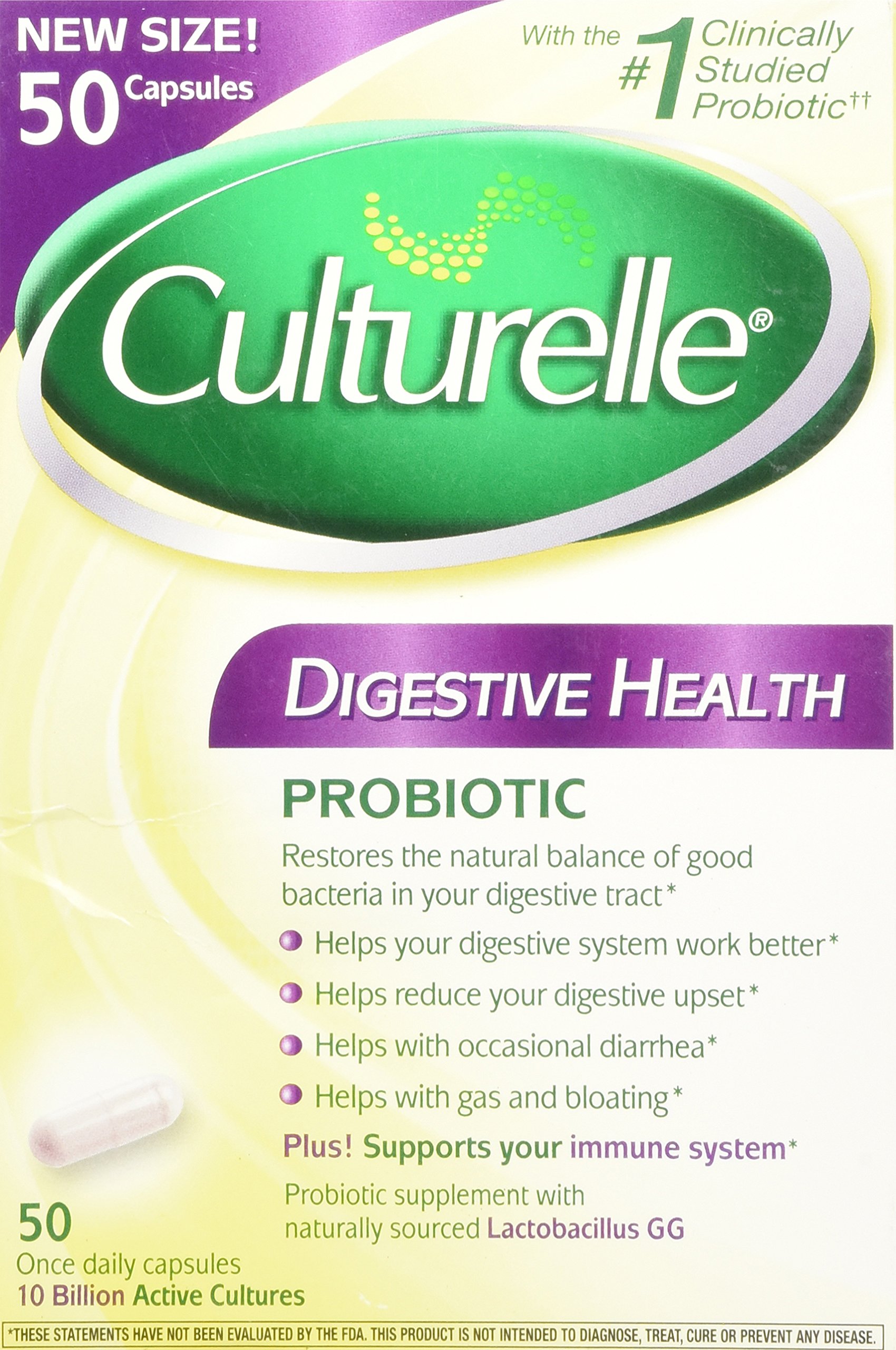 Foto 2 pulgar | Suplemento Culturelle Digestive 50 Comprimidos - Venta Internacional.