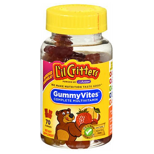 Foto 2 pulgar | Gominolas Multivitamínicas Lil Critters Gummy Vites Para Niños, 70 Gomitas - Venta Internacional.