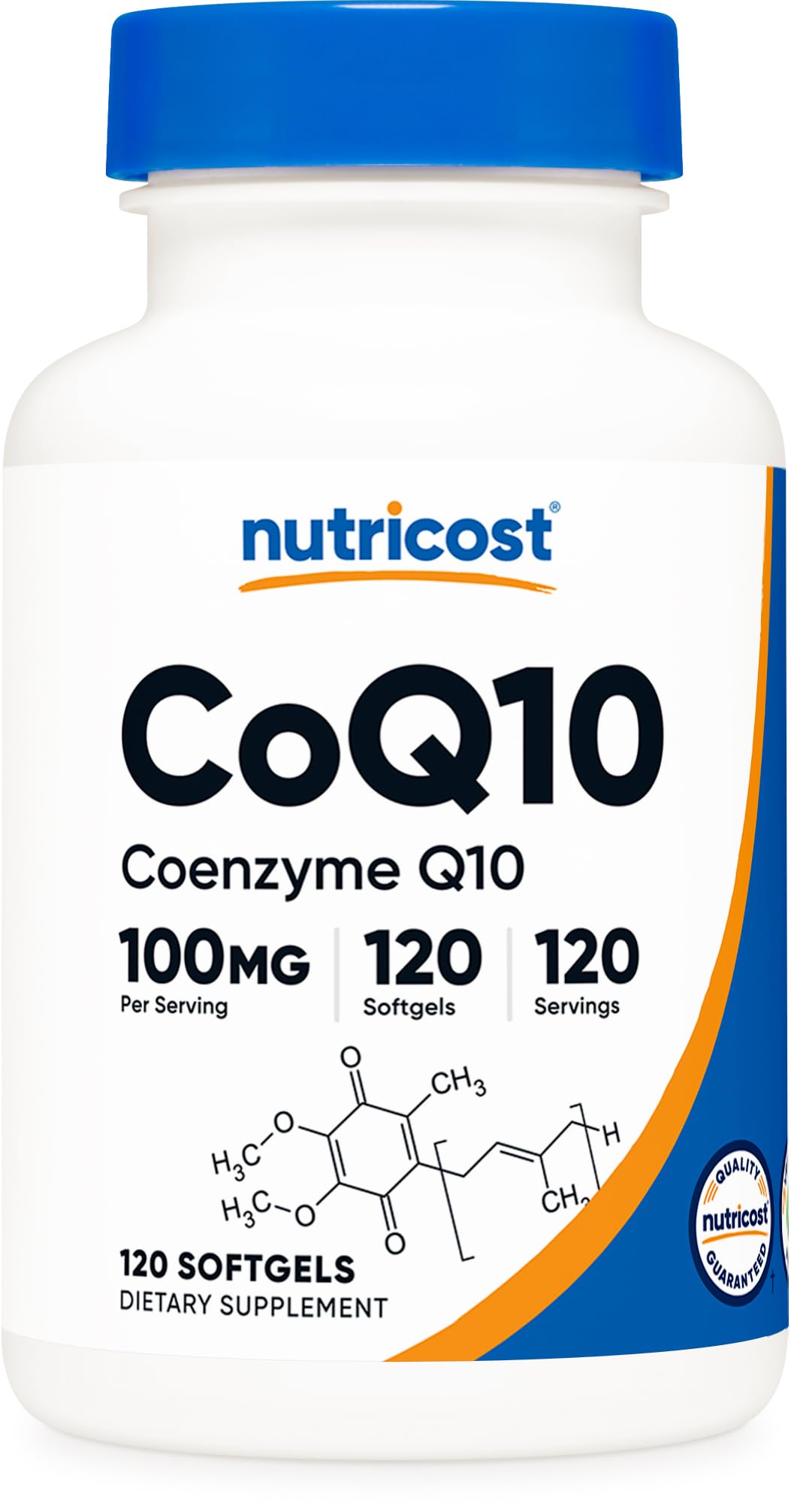 Foto 2 pulgar | Suplemento De Coq10 Nutricost, Cápsulas Blandas, 100 Mg, 120 Porciones - Venta Internacional.