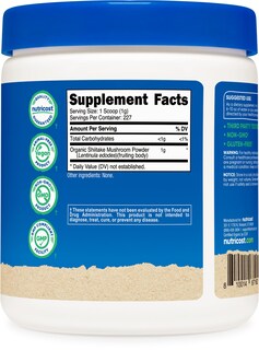 Foto 5 | Suplemento Nutricost Organic Shiitake 240 Ml Orgánico - Venta Internacional