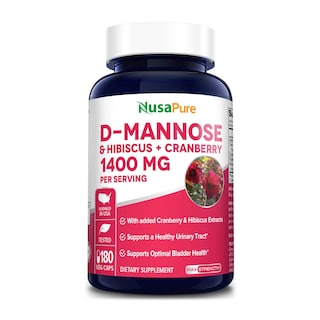 Foto 1 | Suplemento Del Complejo De D-manosa Nusapure 1400 Mg Con Hibisco Y Arándano - Venta Internacional.