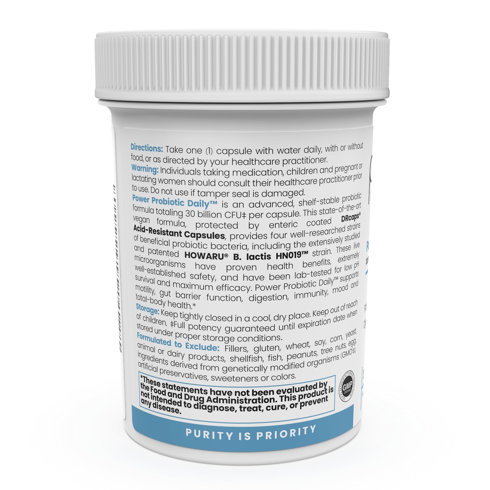 Foto 5 | Suplemento Probiótico Diario Pure Therapro Rx Power, 30 Cápsulas - Venta Internacional.