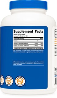 Foto 5 | Suplemento Nutricional Calcio con Vitamina D 240 Tabletas - Venta Internacional