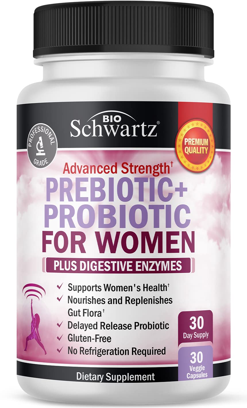 Prebióticos Y Probióticos Para La Salud Intestinal Y Vaginal De La Mujer 30 Cápsulas - Venta Internacional.