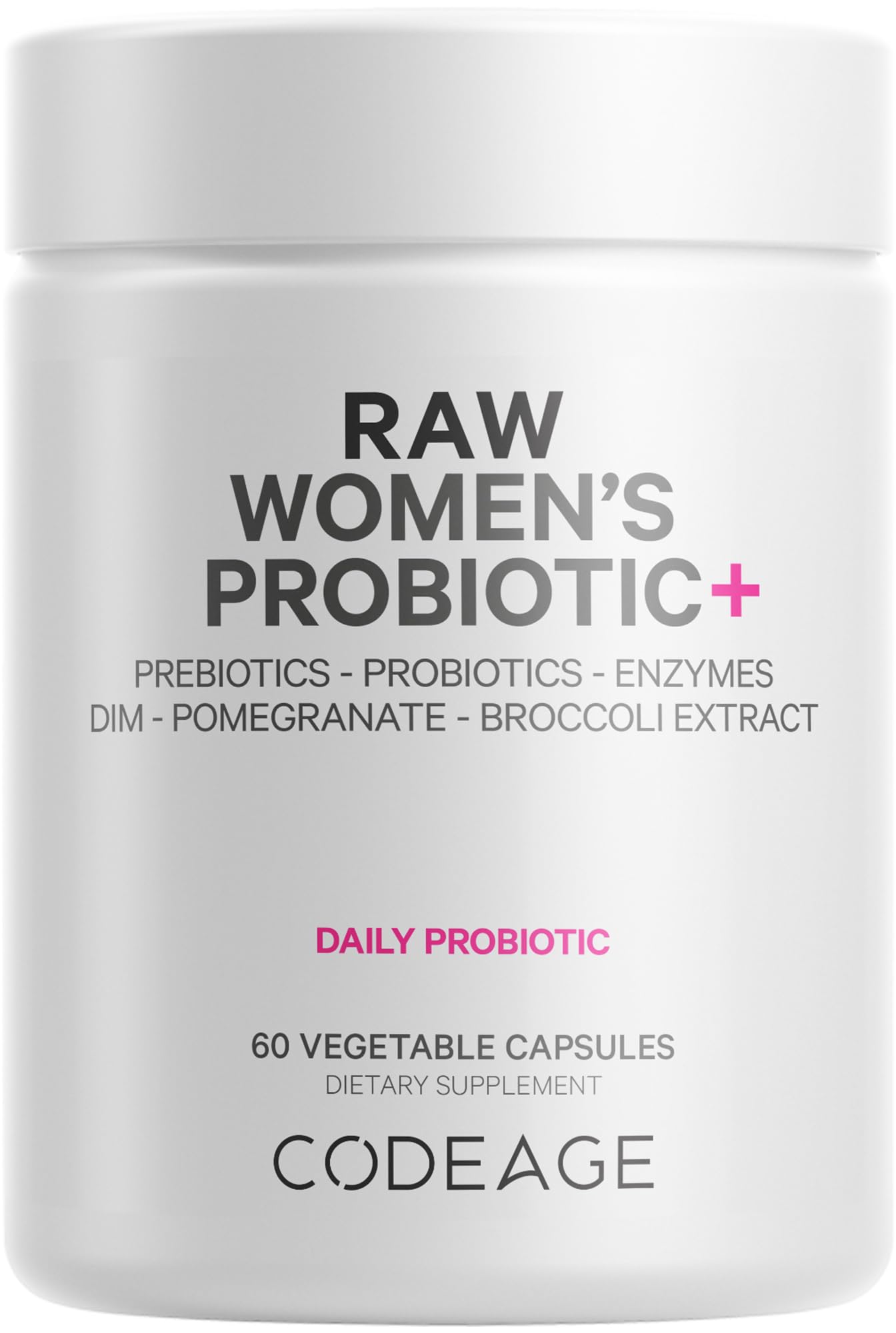 Foto 2 pulgar | Suplemento Codeage Raw Probiotics Women Digestive 100 Mil Millones De Cfu - Venta Internacional.