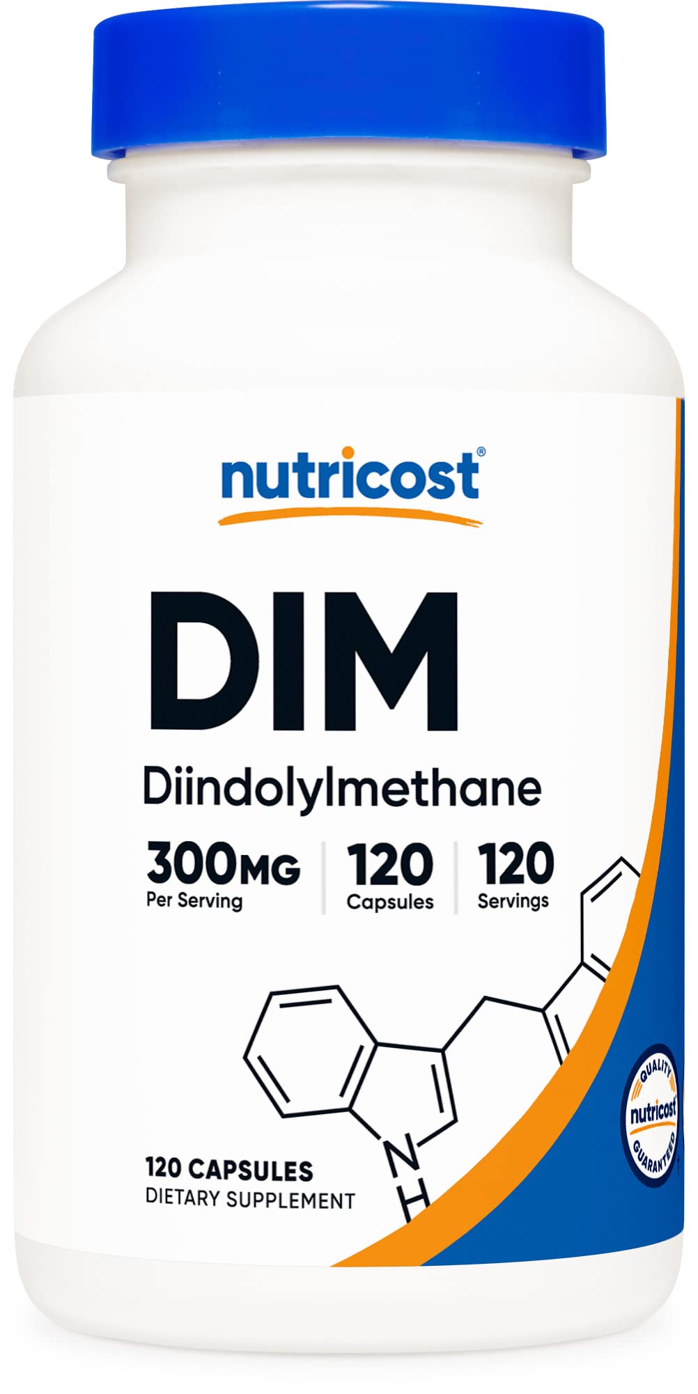 Foto 2 pulgar | Suplemento Nutricost Dim (diindolilmetano) 300 Mg 120 Cápsulas - Venta Internacional.