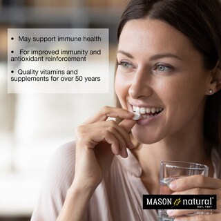 Foto 6 | Suplemento Mason Natural de Vitamina C 500 mg 100 Comprimidos - Venta Internacional