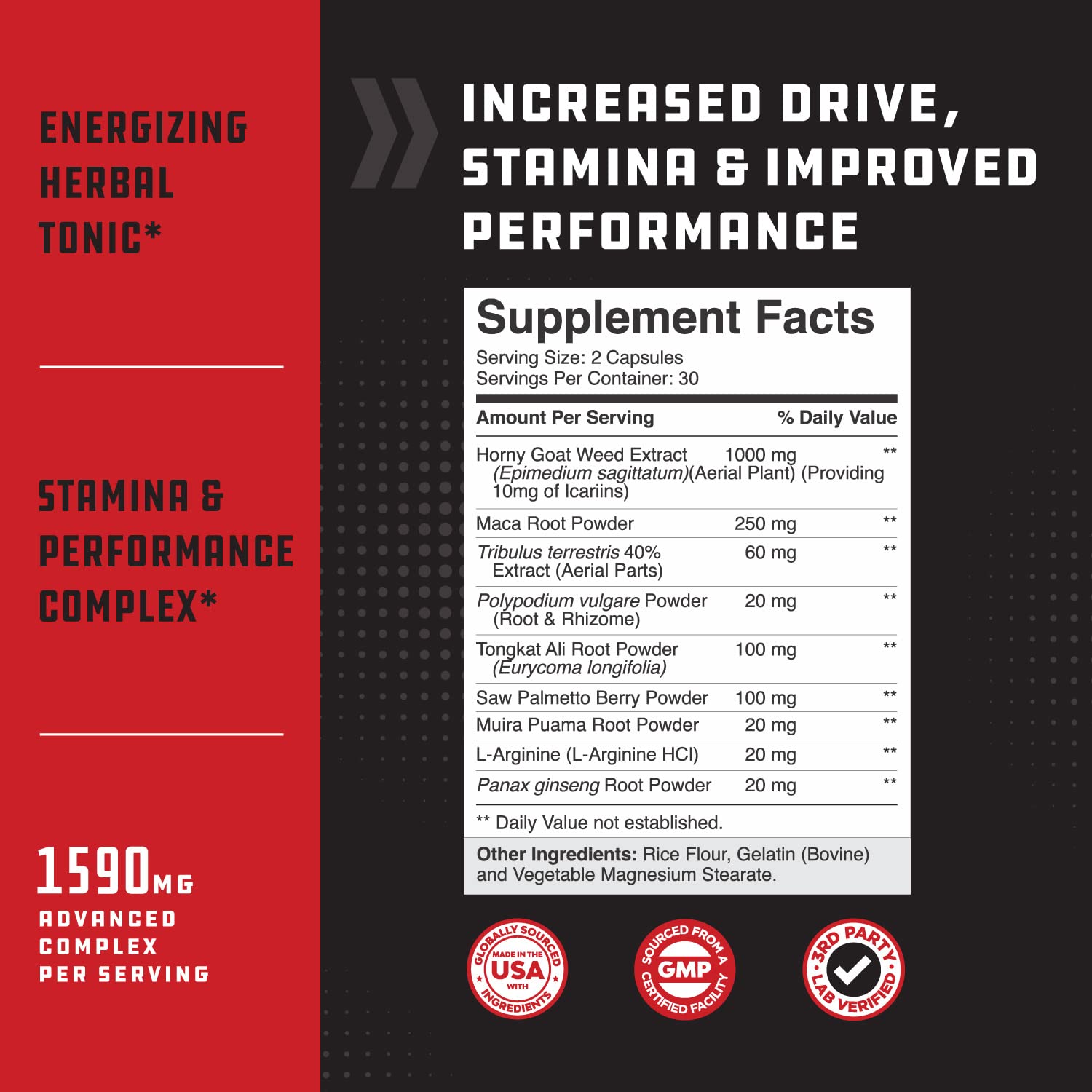 Foto 4 pulgar | Potenciador De Testosterona Natures Craft Extra Strength Para Hombres - Venta Internacional.