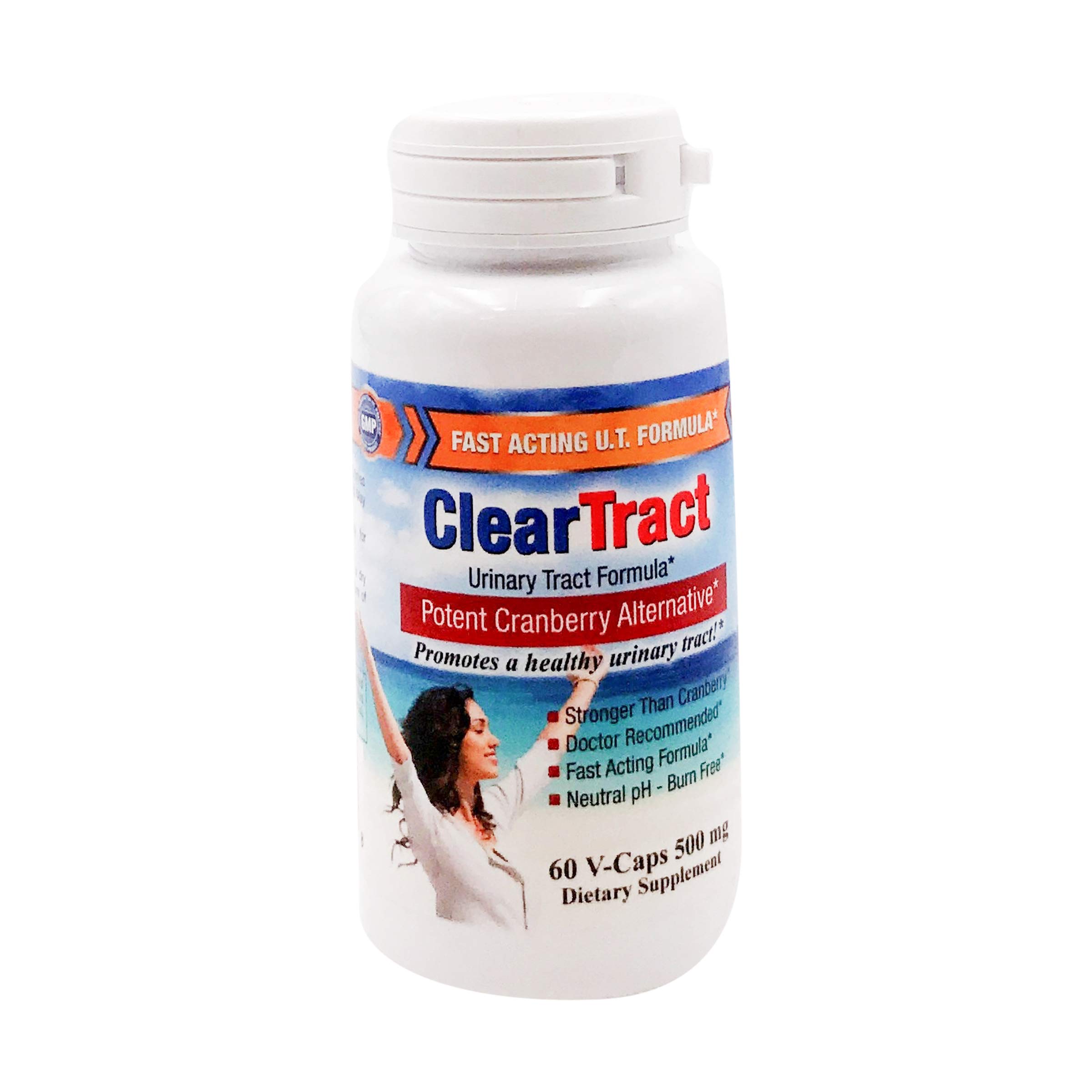 Foto 1 | Suplemento Clear Tract D-manose, Cápsulas De 500 Mg, 60 Unidades - Venta Internacional.