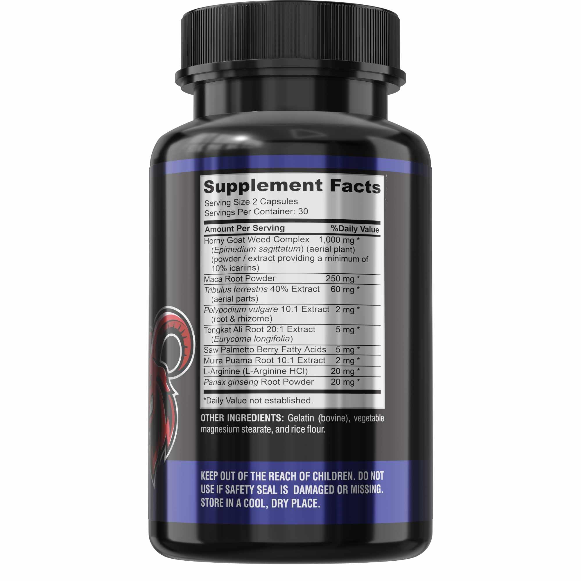 Foto 7 pulgar | Suplemento Yummyvite Horny Goat Weed Extra Strength 60 Cápsulas - Venta Internacional