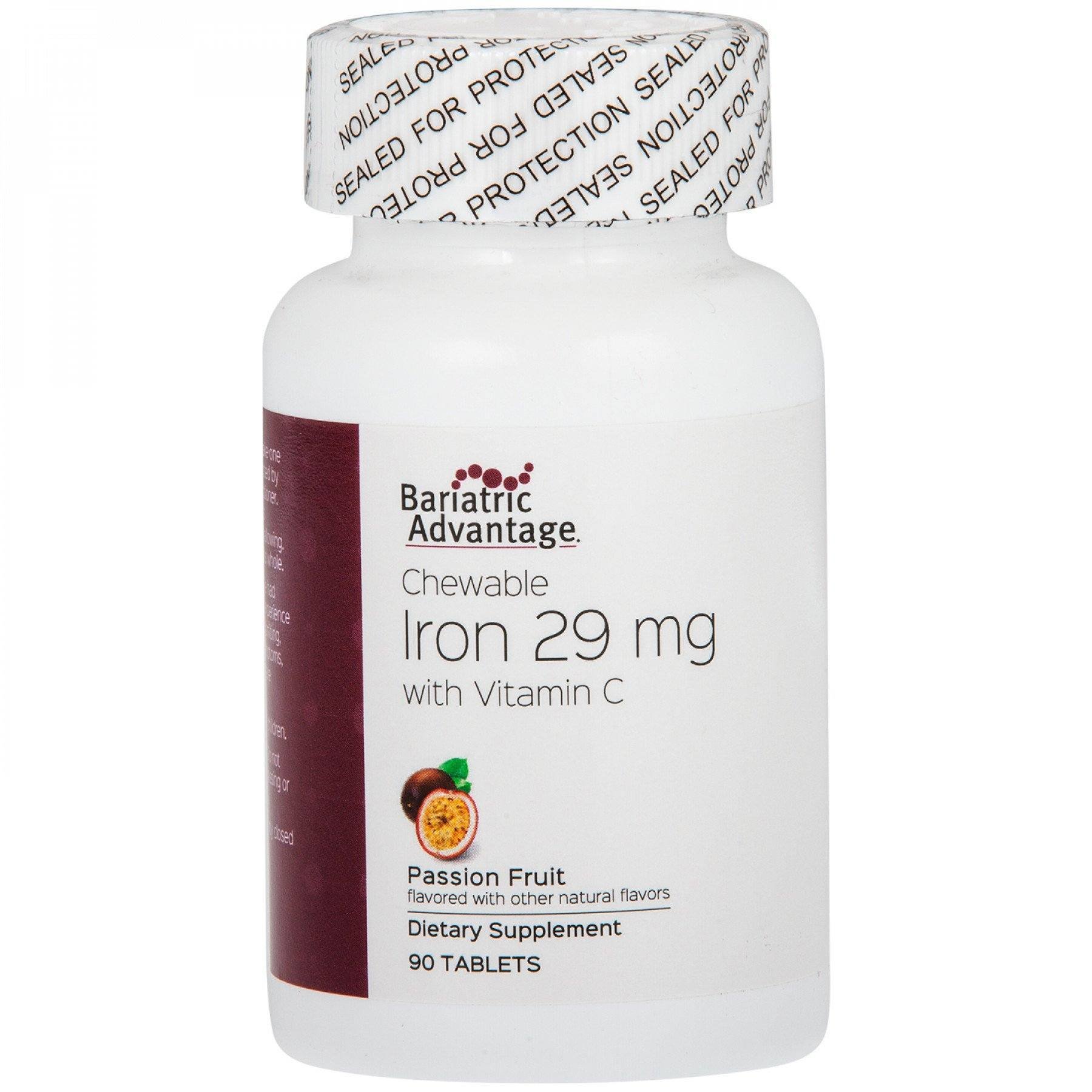 Foto 1 | Suplemento De Hierro Masticable Bariatric Advantage De 29 Mg Con Vitamina C - Venta Internacional.