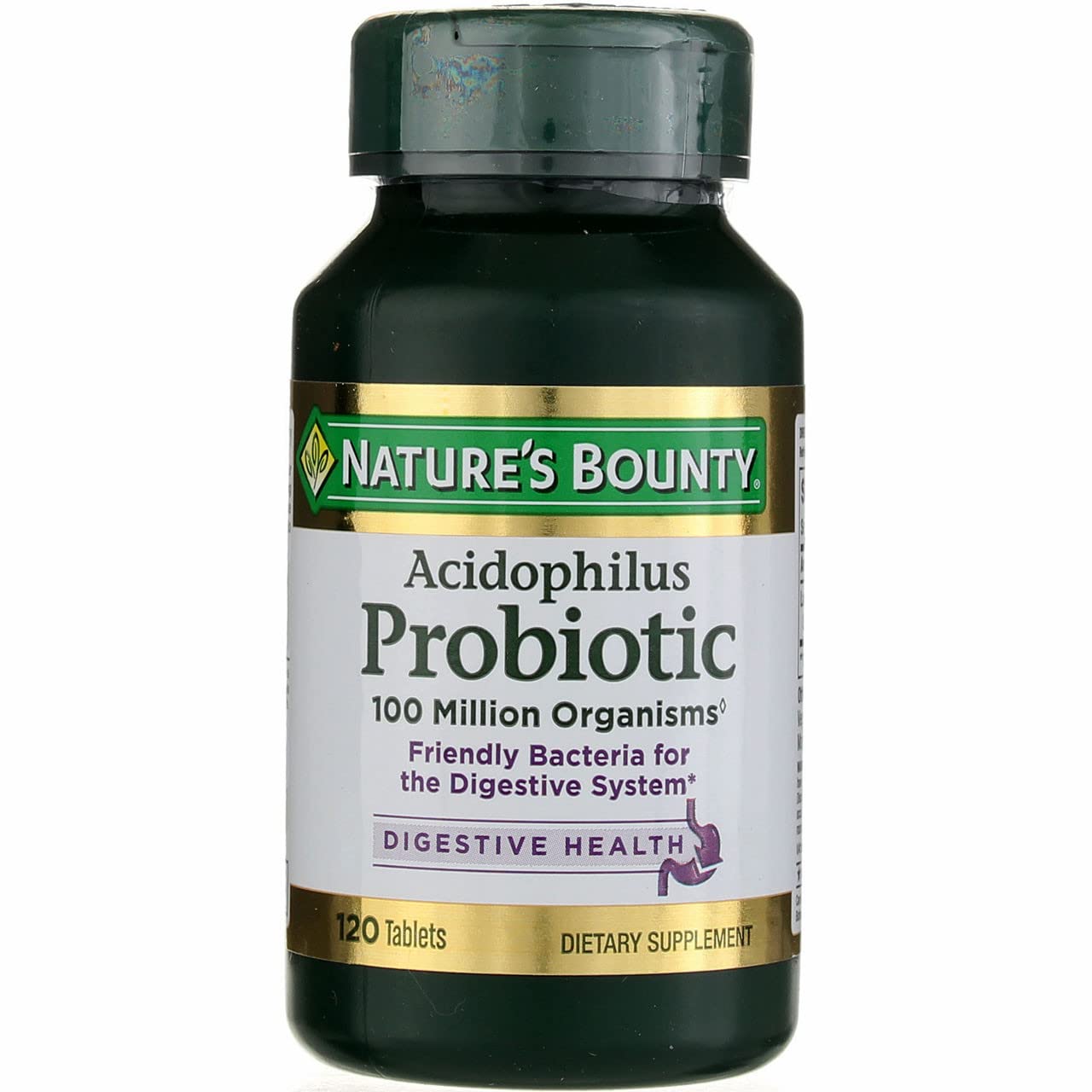 Foto 2 pulgar | Suplemento Nature's Bounty Probiotic Acidophilus 120 Comprimidos - Venta Internacional.