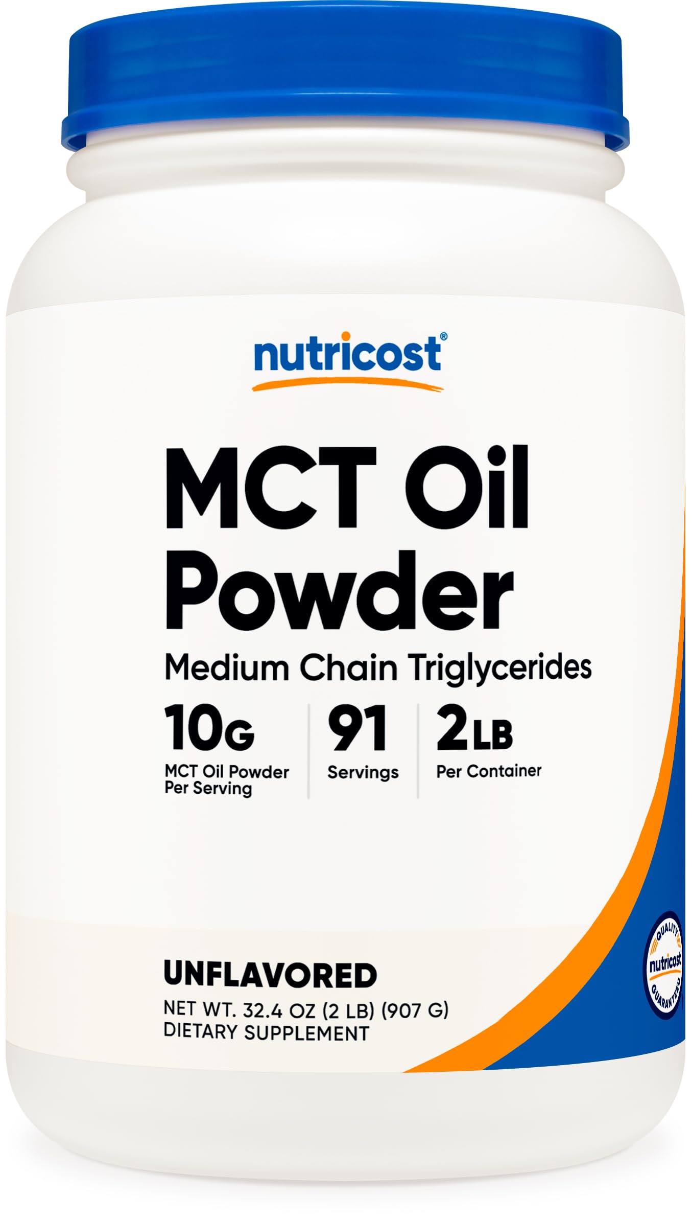 Foto 2 pulgar | Aceite Mct En Polvo Nutricost 907 G (907 Ml), Cero Carbohidratos Netos, Cetosis - Venta Internacional.