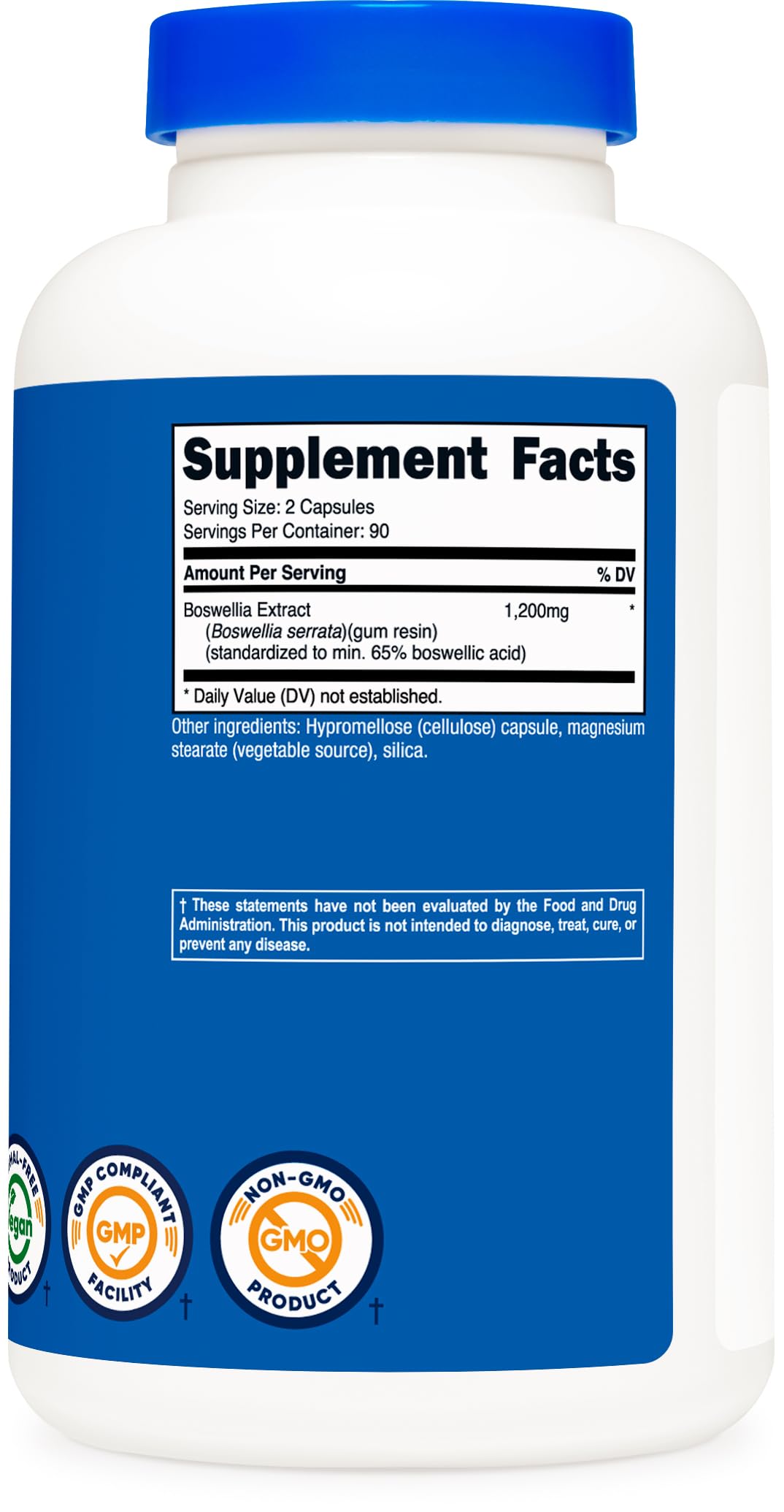 Foto 5 | Suplemento Nutricost Extracto De Boswellia Al 65% De Ácido Boswélico - Venta Internacional.