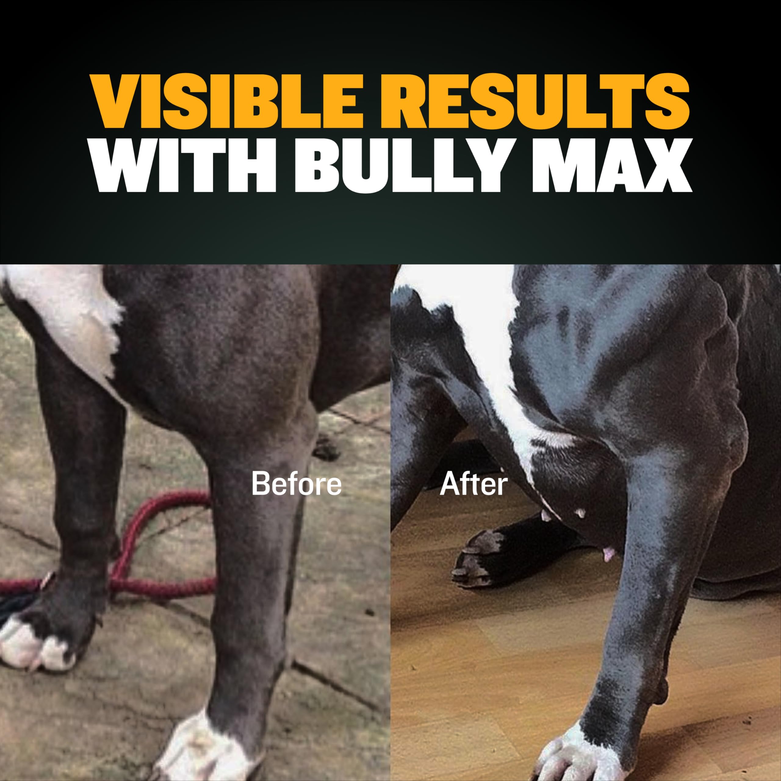 Foto 4 pulgar | Muscle Builder Soft Chews Bully Max Para Perros Y Cachorros, 75 Unidades - Venta Internacional.