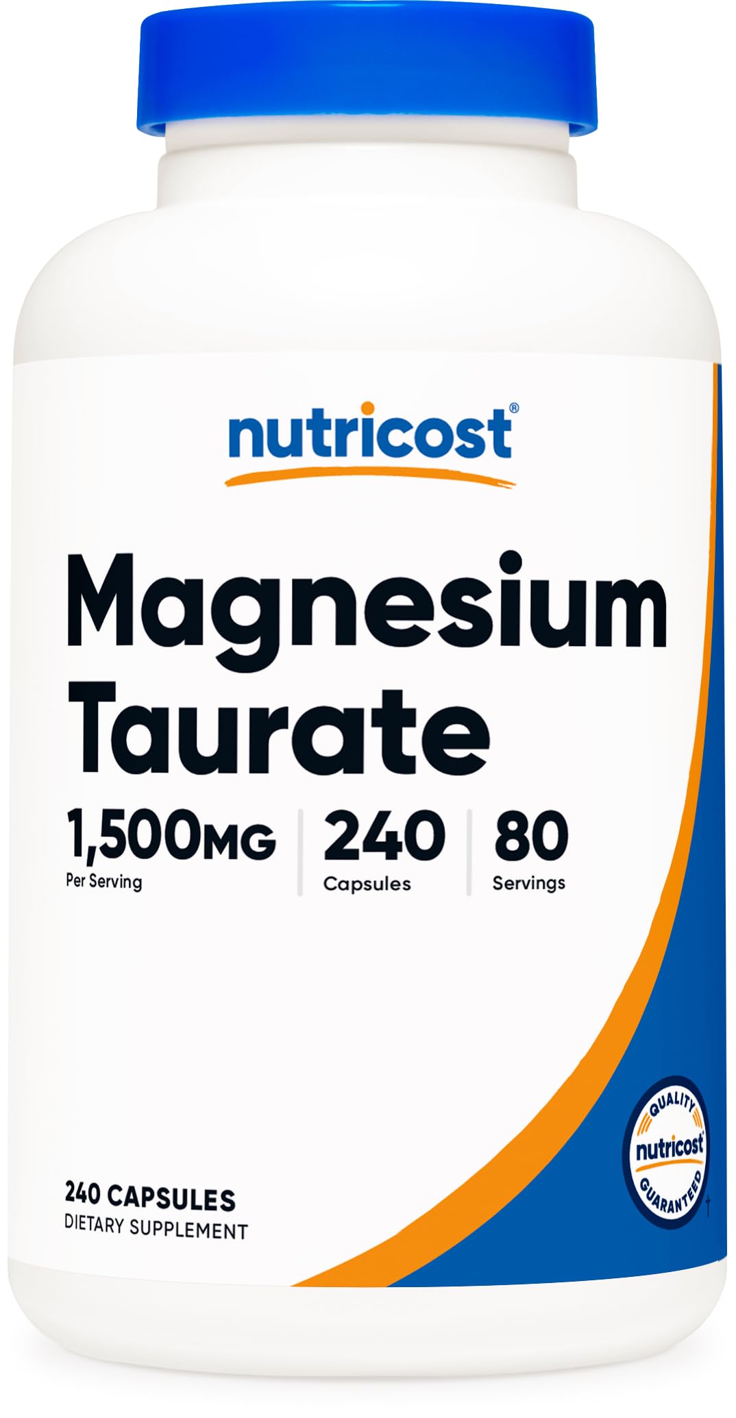 Foto 2 pulgar | Suplemento Nutricost De Taurato De Magnesio 1500 Mg 240 Cápsulas - Venta Internacional.
