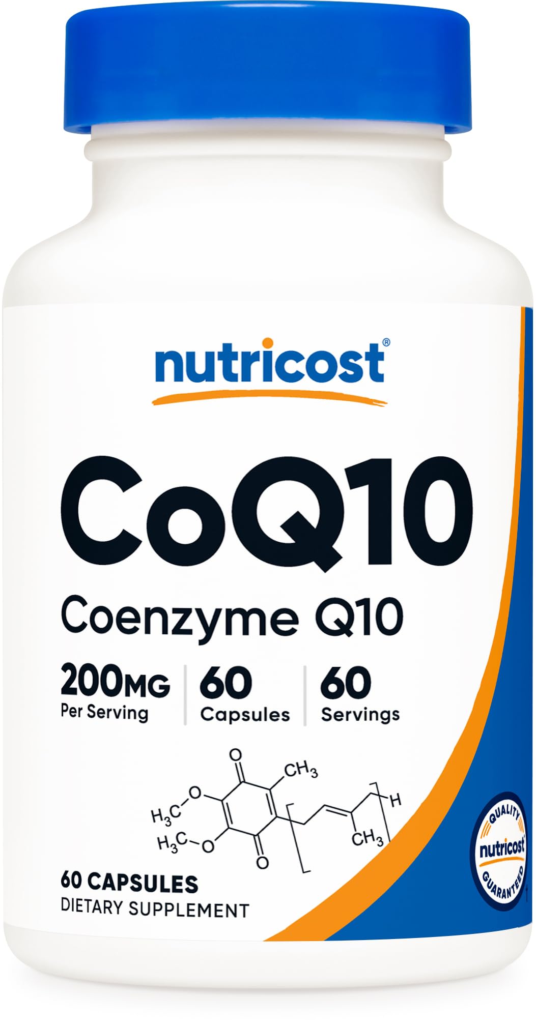 Foto 2 pulgar | Suplemento Nutricost Coq10 200 Mg 60 Cápsulas Vegetarianas - Venta Internacional.